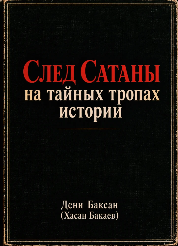 Обложка: След Сатаны на тайных тропах истории