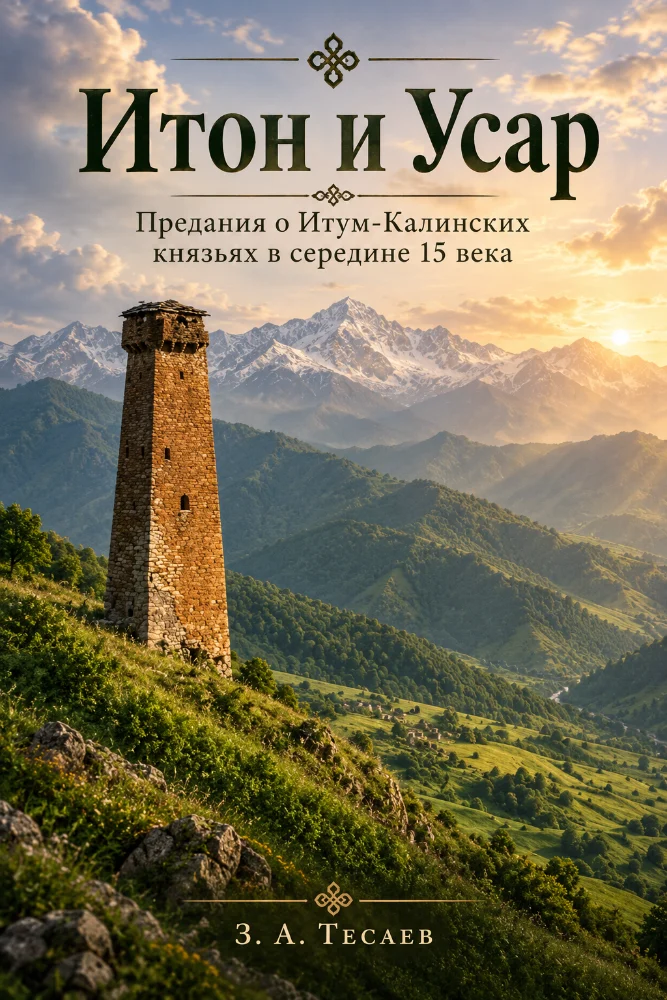 Обложка: Итон и Усар (Предания о Итум-Калинских князьях в середине 15 века)